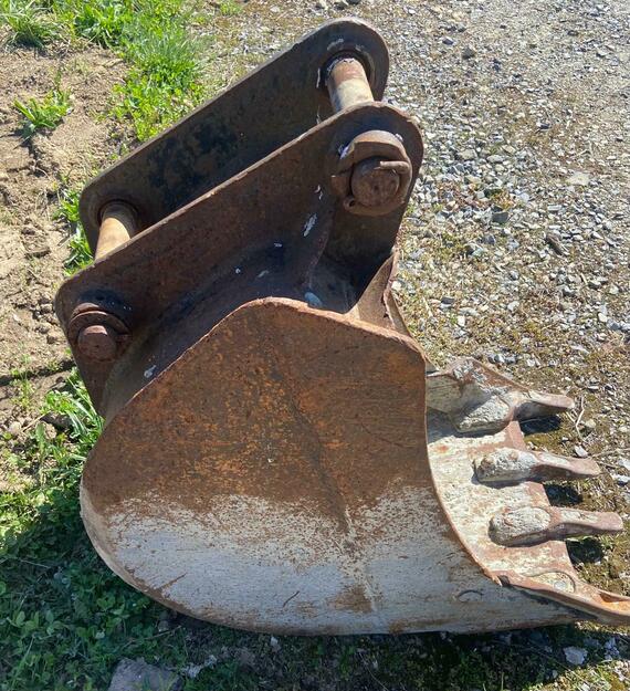 Używana łyżka do JCB 3cx4cx, szer 60 cm z zębami przykręcanymi , org JCB 