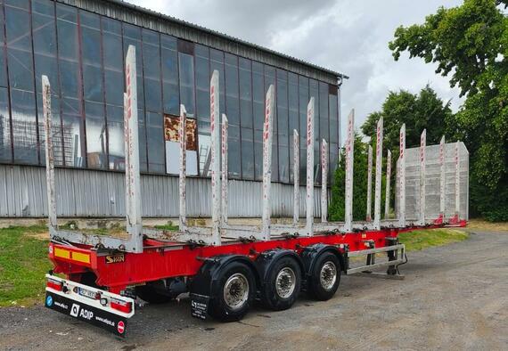 Klanicový návěs SCAN / 2x ZVEDACÍ NÁPRAVY / 42.000 kg / 10 párů klanic Klanicový návěs SCAN / 2x ZVEDACÍ NÁPRAVY / 42.000 kg / 10 párů klanic