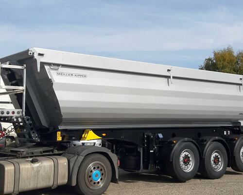 MEILLER 26 m3 / NOVÝ - IHNED K ODBĚRU / 2x ZVEDACÍ NÁPRAVA /plachta / brzda finišeru / WABCO SmartBoard / rezerva