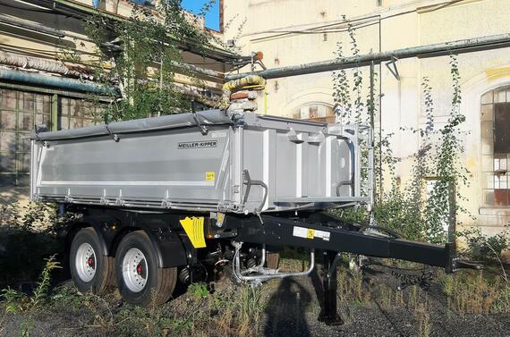 MEILLER MZDA 1822 M Hardox / ZVEDACÍ NÁPRAVA / plachta / WABCO SmartBoard / SKLADEM 