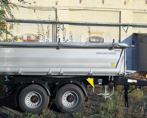 MEILLER MZDA 1822 M Hardox / ZVEDACÍ NÁPRAVA / plachta / WABCO SmartBoard / SKLADEM 