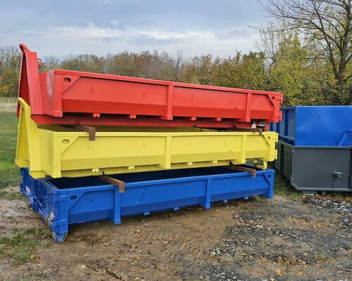 Napište: Nový hákový kontejner 3,8t (Avia) - vana 375x200 cm