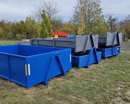 Napište: Nový hákový kontejner 3,8t (Avia) - vana 375x200 cm