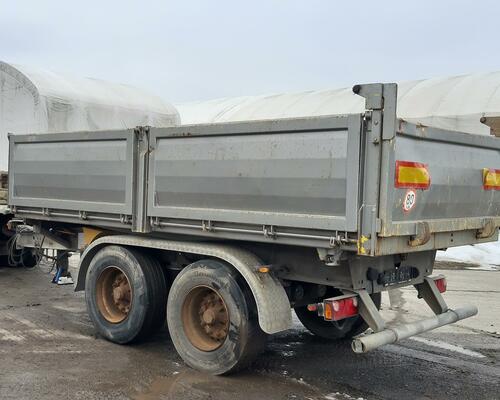 PANAV TS 3 18 tandemový sklápěcí přívěs / nosnost 13.550 kg