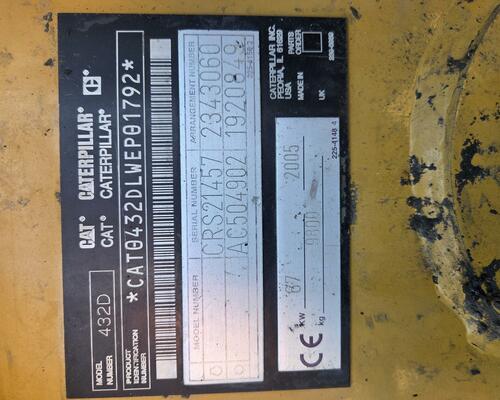 CATERPILLAR 432 D Premier