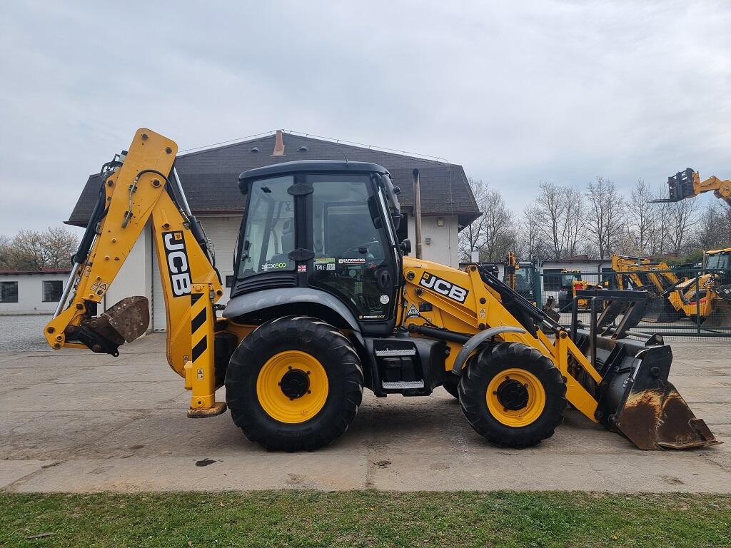 JCB 3CX Contractor - 81kw, joysticky, 20" - TOP stav