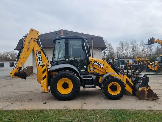 JCB 3CX Contractor - 81kw, joysticky, 20" - TOP stav