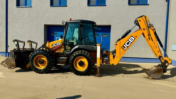 JCB 4CX - joystickove ovládanie 