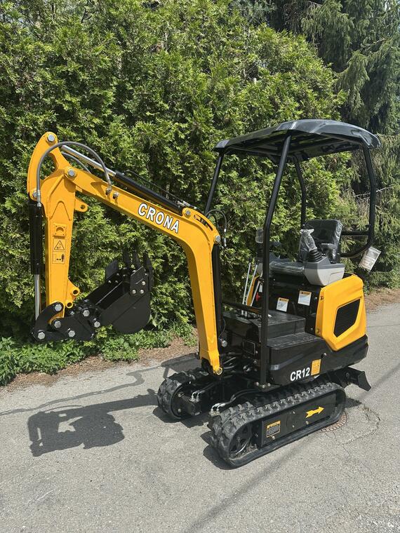 Bagr CR12P , minibagr - diesel kubota