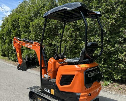 Bagr CRONA CR10P- minibagr 900 kg, mimoosý diesel