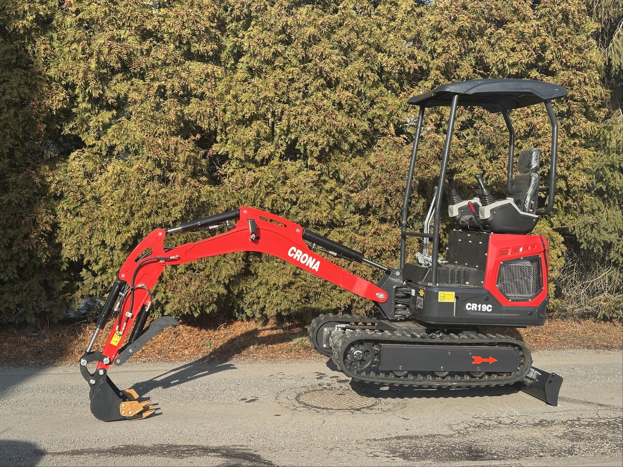 Bagr CRONA CR19C - Kubota, minibagr