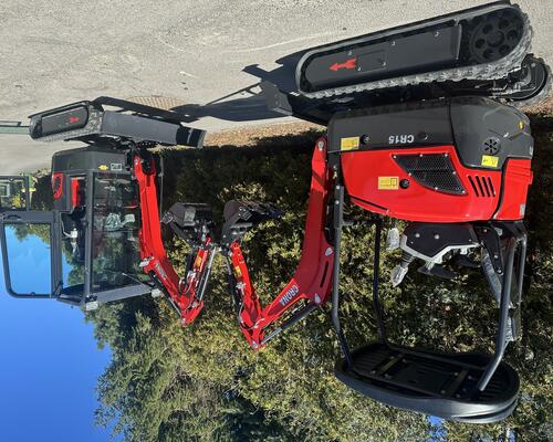 Bagr pásový CR15, CRONA - minibagr (YANMAR/KUBOTA)