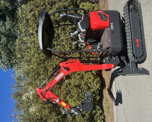 Bagr pásový CR15, CRONA - minibagr (YANMAR/KUBOTA)