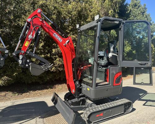 Bagr pásový CR15, CRONA - minibagr (YANMAR/KUBOTA)