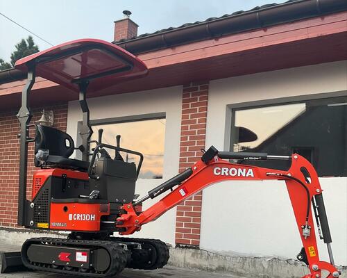 Bagr YANMAR třívalec 1300 kg CR13 + lžíce