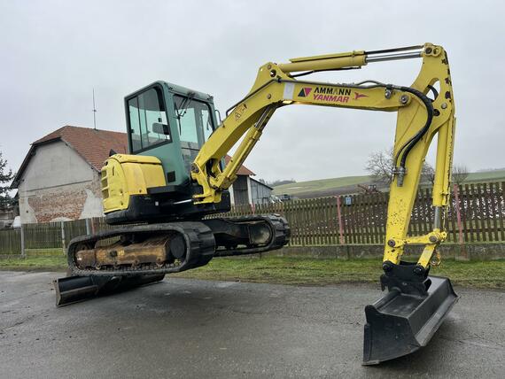 Bagr Yanmar VIO 50 bez přesahu, lžíce 150,80,30