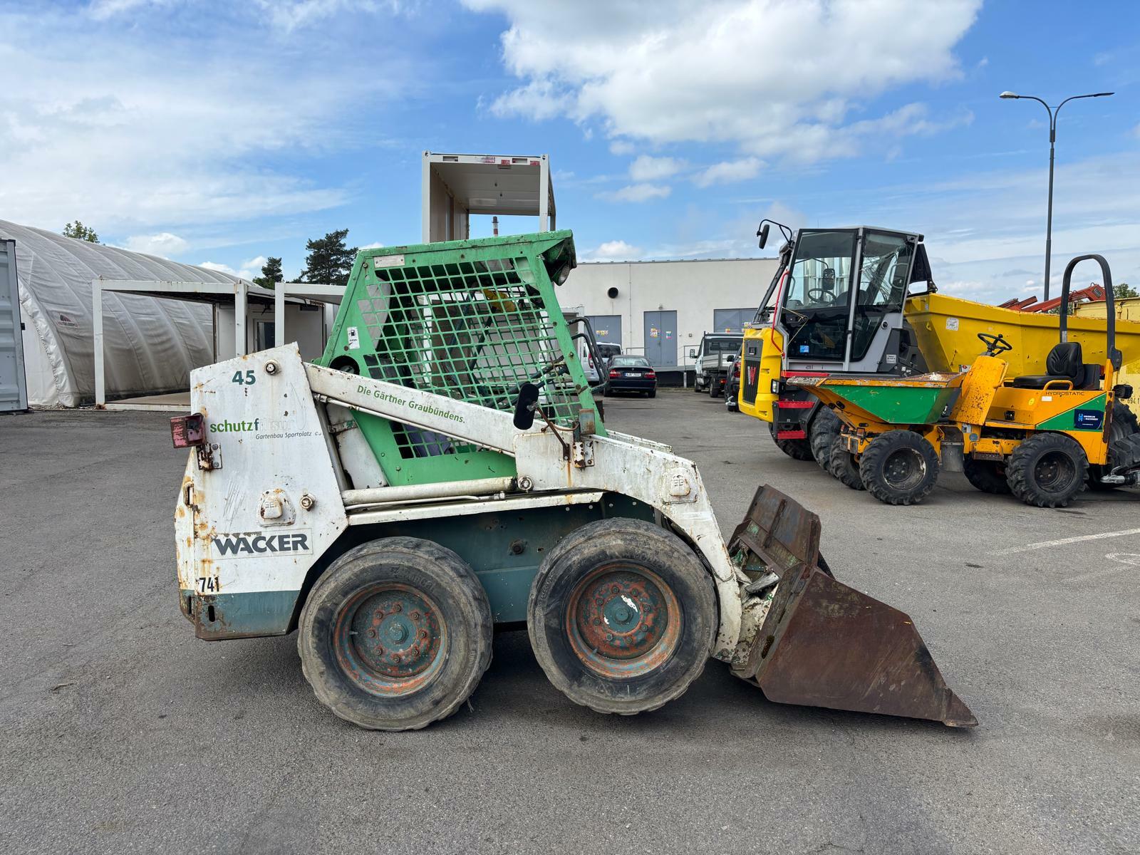 Bobcat 741 / nefunkční hydraulika