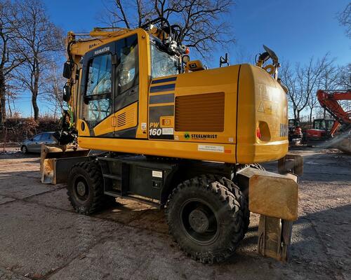 Kolové rypadlo KOMATSU PW 160-11