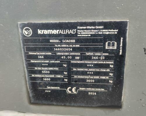 Kramer 750 Volvo L30 CAT 908 JCB 409