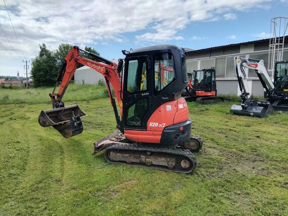 Kubota U20-3 Roztahovací Podvozek Kubota U20-3 Roztahovací Podvozek