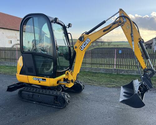 Minibagr JCB 8018 cts hyd.podvozek+svahovka, 2014