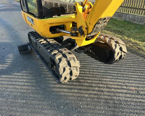 Minibagr JCB 8018 cts hyd.podvozek+svahovka, 2014