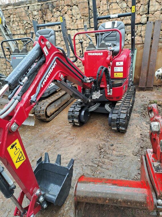 NOVÝ MINIBAGR YANMAR SV08 