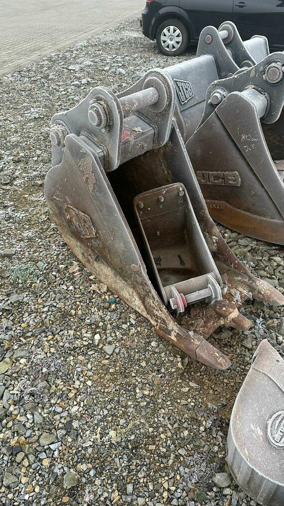 Originální lžíce JCB 50 cm pro stroje o hmotnosti 12-18 tun. Volvo, Komatsu, Hitachi, Doosan