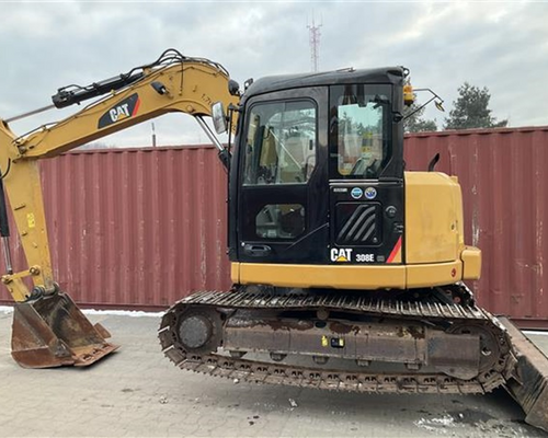 Pásový bagr Caterpillar CR-308E, BAGR