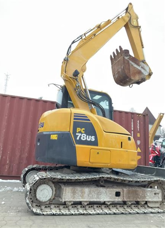 Pásový bagr - KOMATSU PC78US-8, BAGR