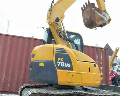 Pásový bagr - KOMATSU PC78US-8, BAGR