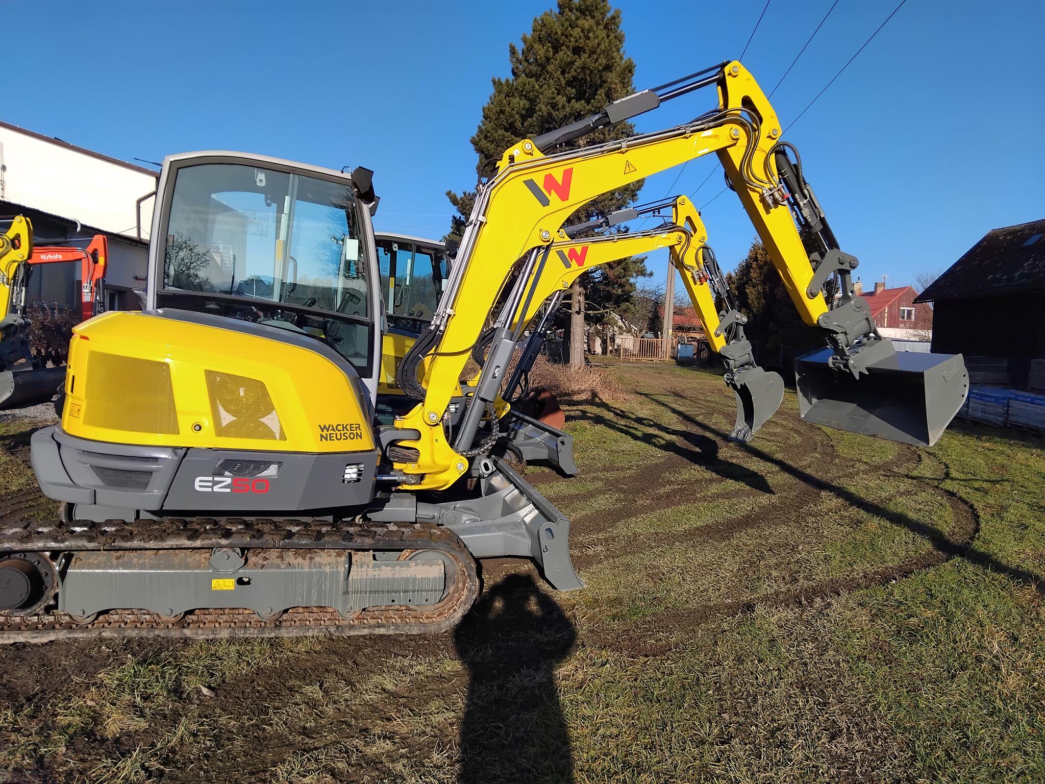 Wacker Neuson EZ50 Powertilt Klimatizace