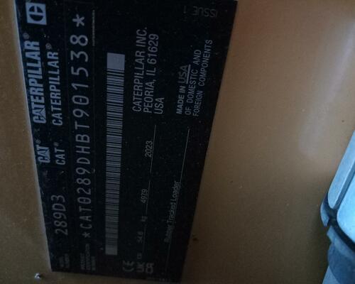 CAT 289 D3