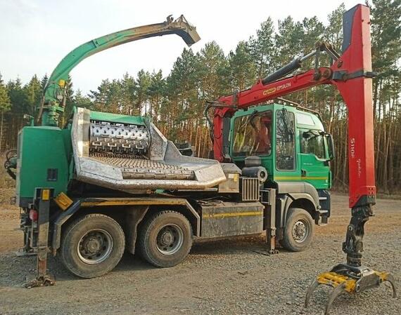MAN TGS 33.540 +JENZ -HEM 583R +Palfinger SF110