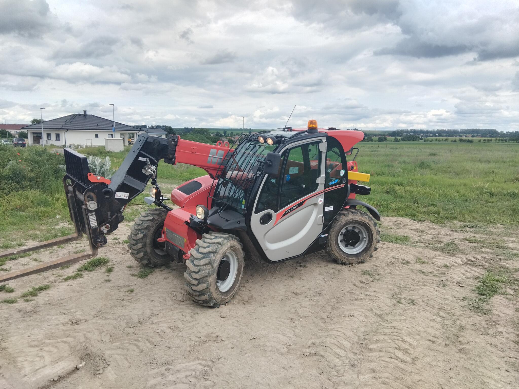 Manitou 625 Klimatizace Lopata Vidle