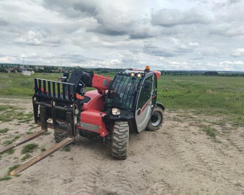 Manitou 625 Klimatizace Lopata Vidle