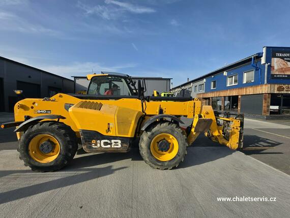 Teleskopický manipulátor JCB 540-140, r.v. 2020, 7471 mth