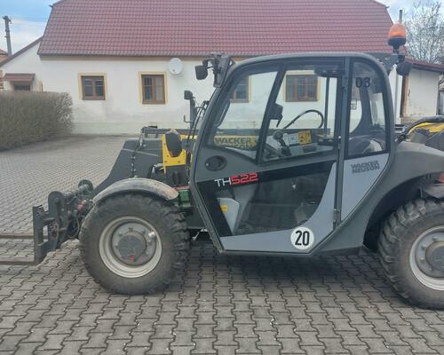 Wacker NEUSON TH522 + LŽÍCE A VIDLE-POUZE 1400 MTH