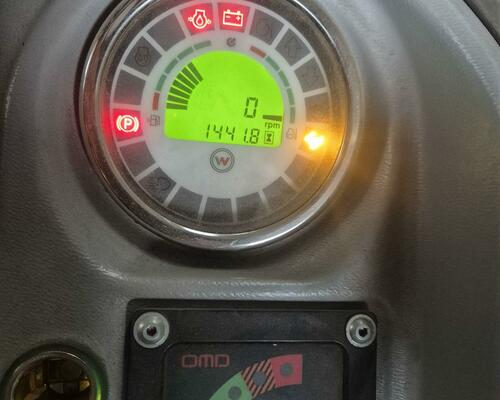 Wacker NEUSON TH522 + LŽÍCE A VIDLE-POUZE 1400 MTH