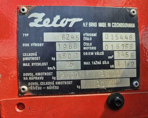 Zetor 6245