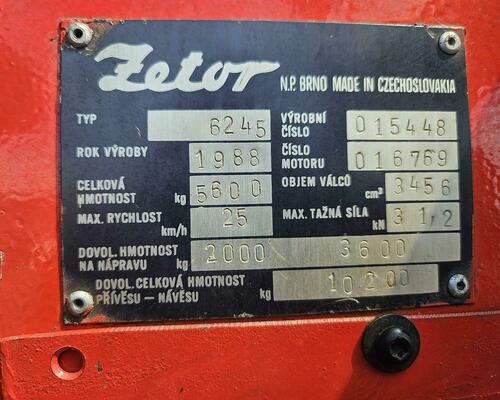 Zetor 6245