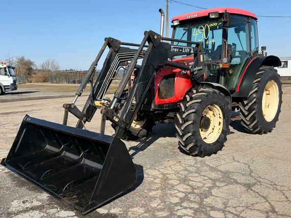 ZETOR PROXIMA 8441 4X4 + čelní nakladač s novou lžící