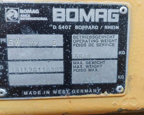 BOMAG BW 172 D