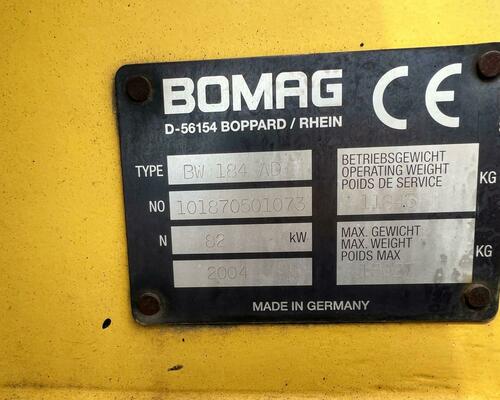 BOMAG BW 184 ASPHALT MANAGER