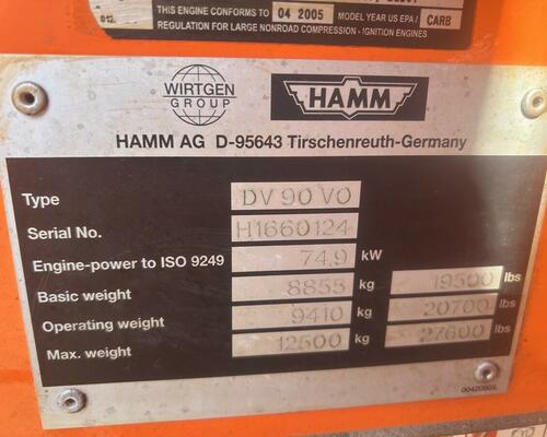HAMM VD 90 VO