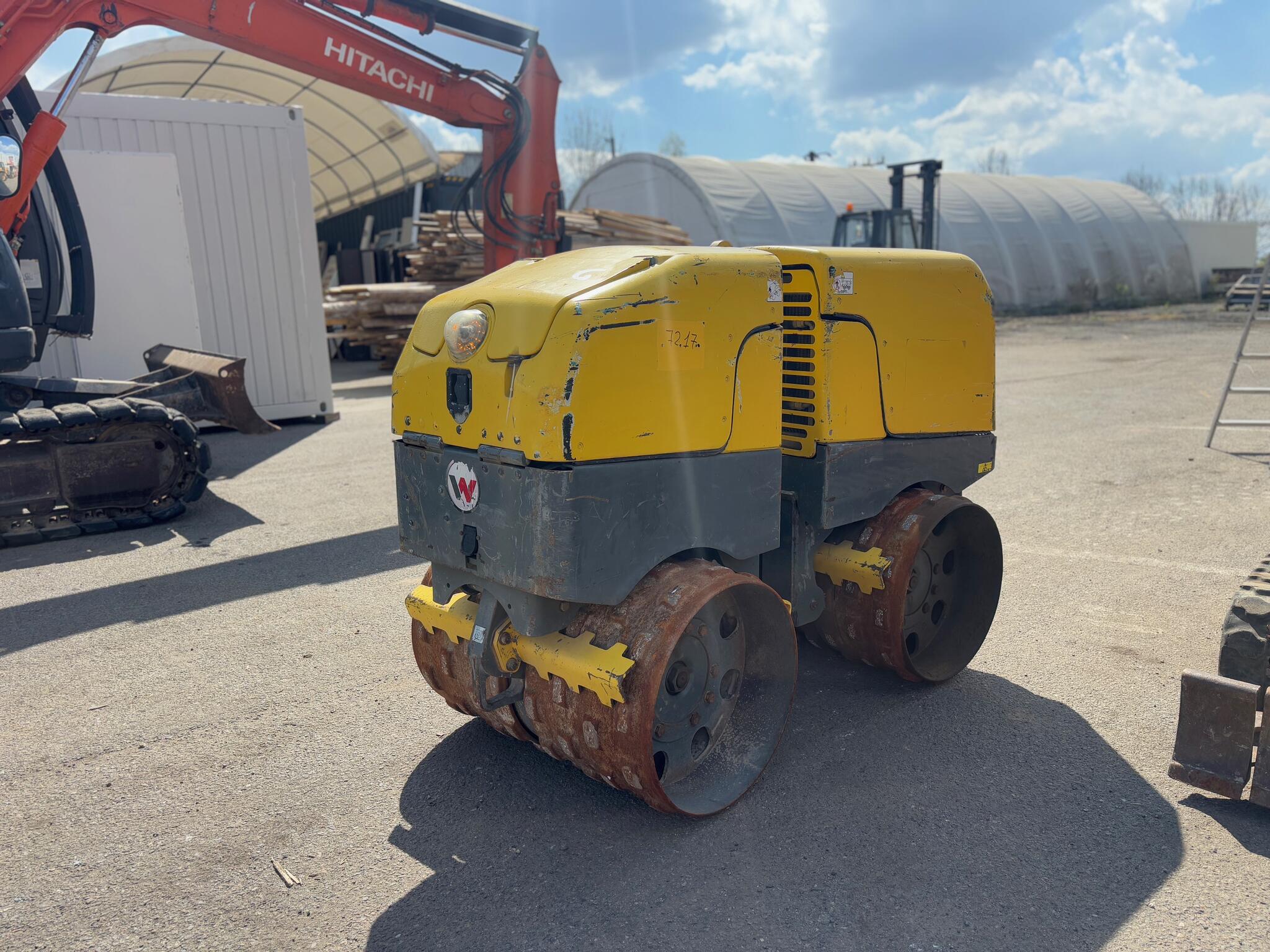 Ježkový válec Wacker Neuson RT82-SC2