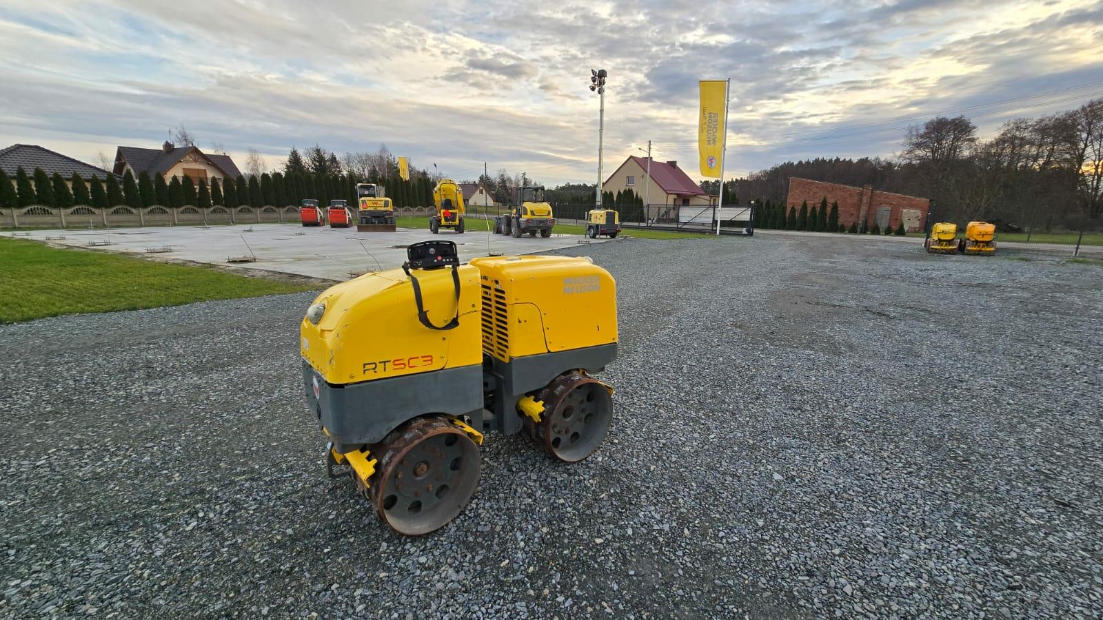 Příkopový ježkový válec Wacker Neuson RTSC3