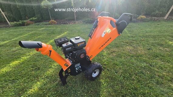 Benzínový štěpkovač GS650 6,5 HP, větve až 10 cm