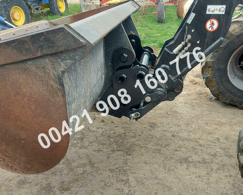 Adapter, redukcia z stroja manitou pre prídavné zariadenia Caterpillar, CAT zeppelin