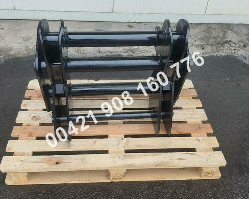 Adapter, redukcia z stroja manitou pre prídavné zariadenia Caterpillar, CAT zeppelin